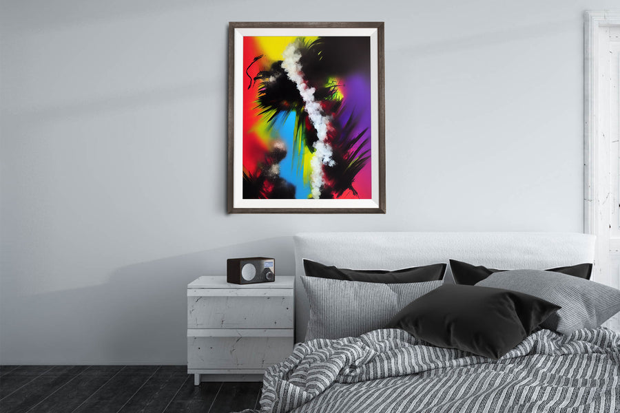 RAINBOW EXPLOSION POSTER