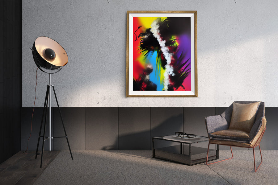 RAINBOW EXPLOSION POSTER