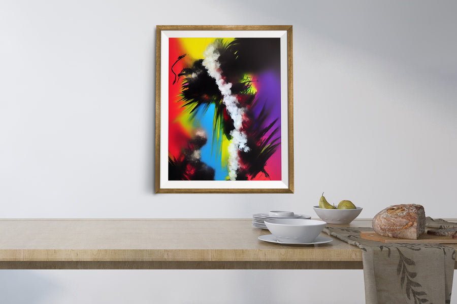 RAINBOW EXPLOSION POSTER