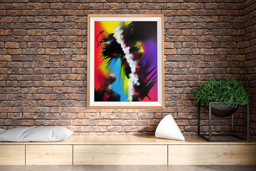 RAINBOW EXPLOSION POSTER