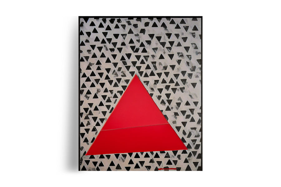 RED TRIANGLE POSTER
