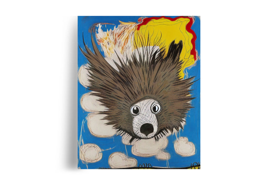 FLYING PORCUPINE POSTER