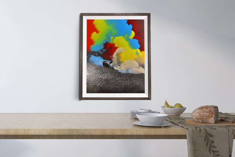 TEAR GAS RAINBOW POSTER