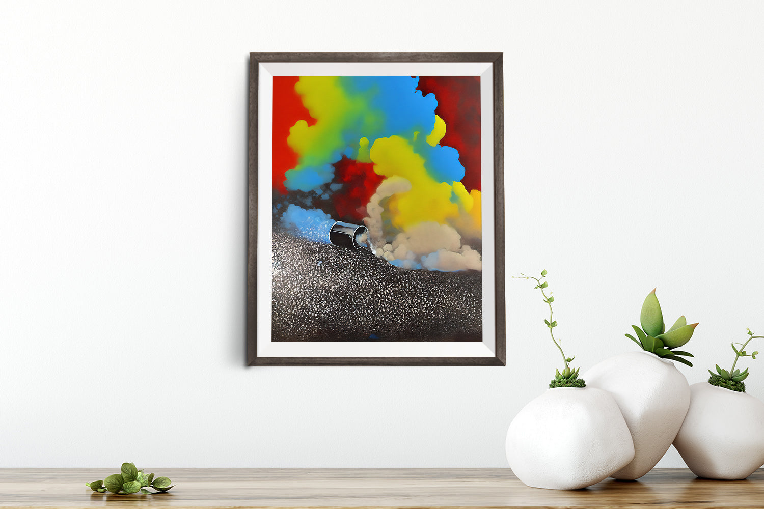 TEAR GAS RAINBOW POSTER