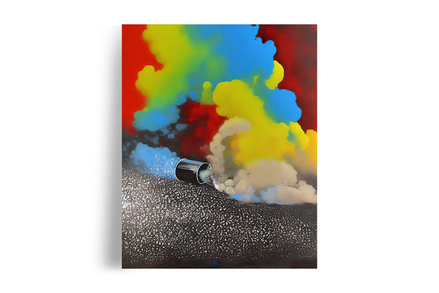 TEAR GAS RAINBOW POSTER