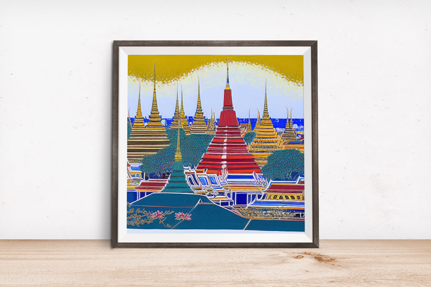 BANGKOK THAILAND POSTER