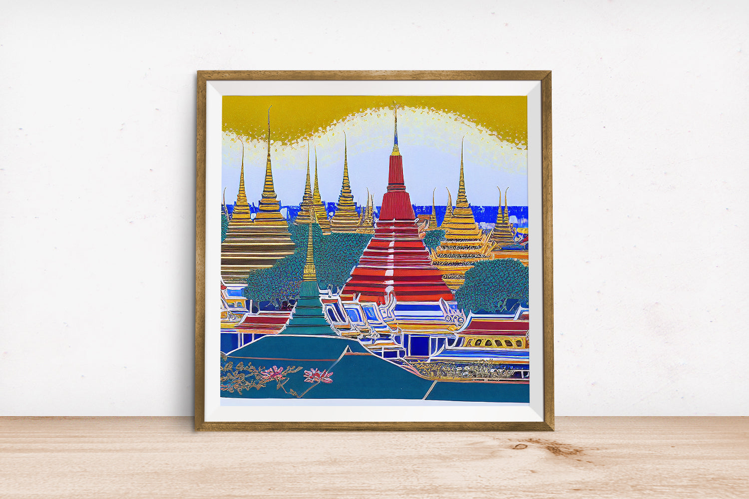 BANGKOK THAILAND POSTER