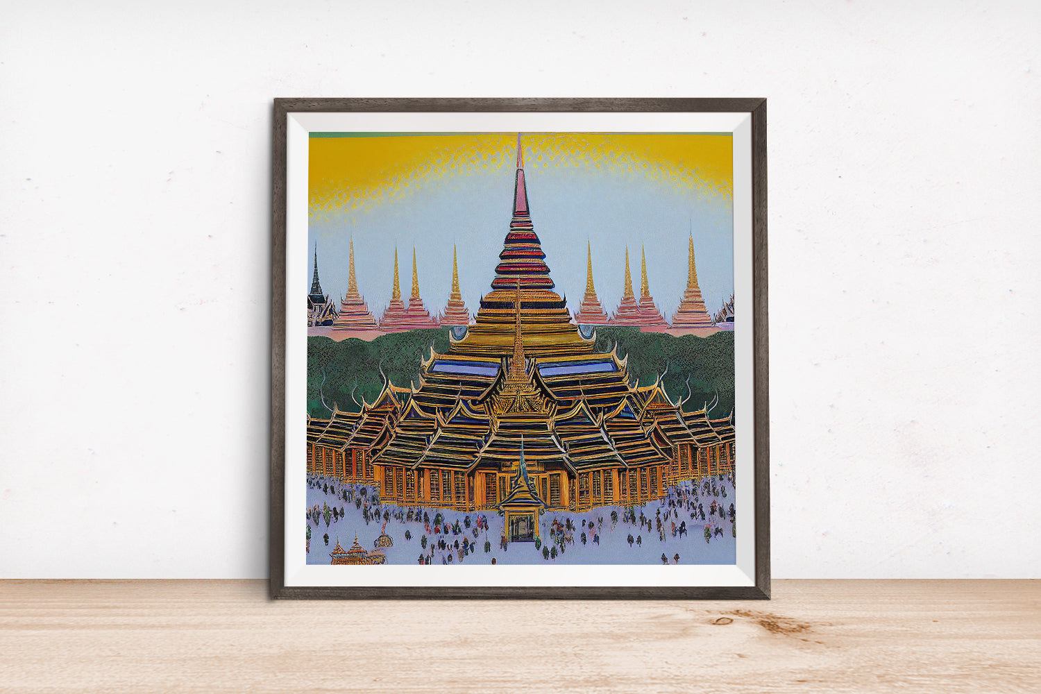 BANGKOK THAILAND POSTER