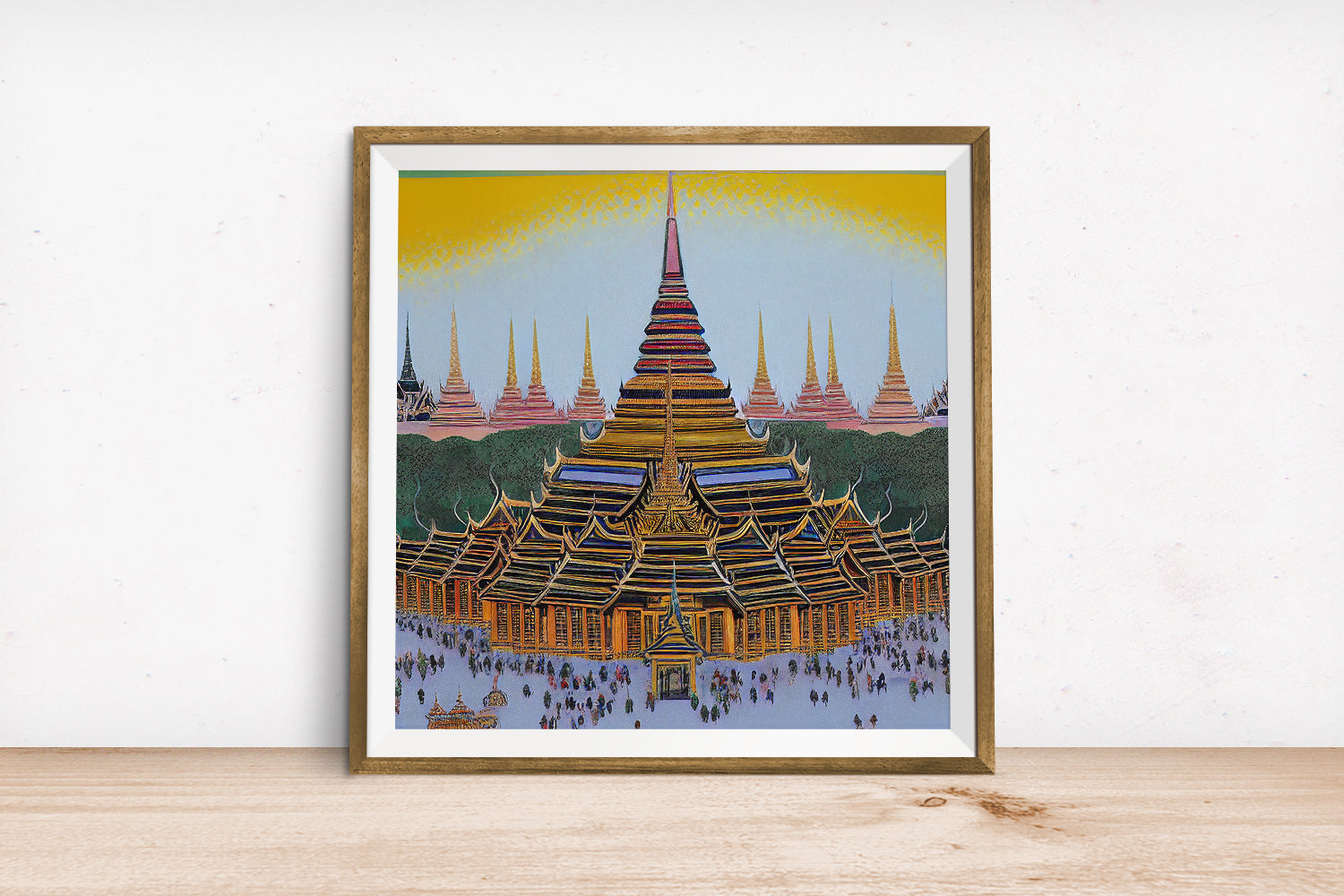 BANGKOK THAILAND POSTER