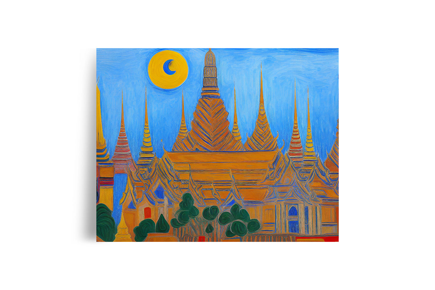 BANGKOK THAILAND POSTER