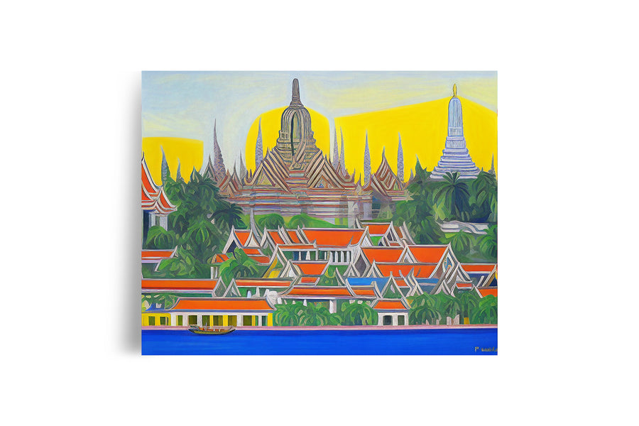 BANGKOK THAILAND POSTER