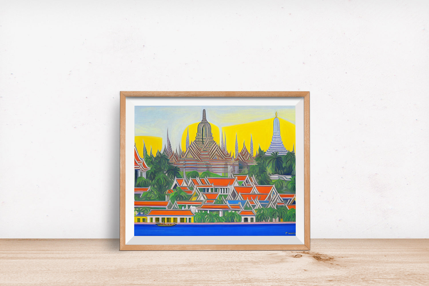 BANGKOK THAILAND POSTER