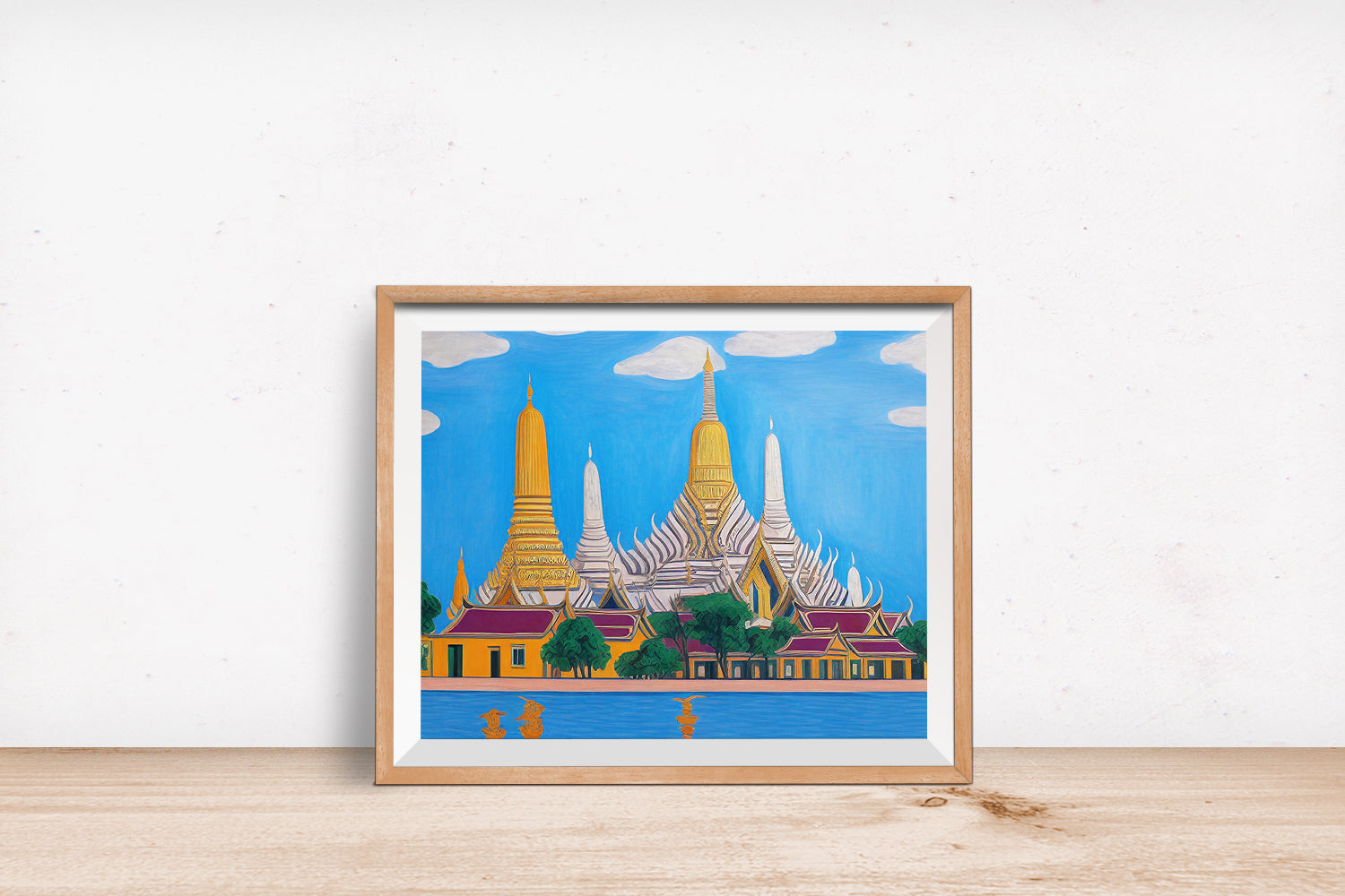 BANGKOK THAILAND POSTER