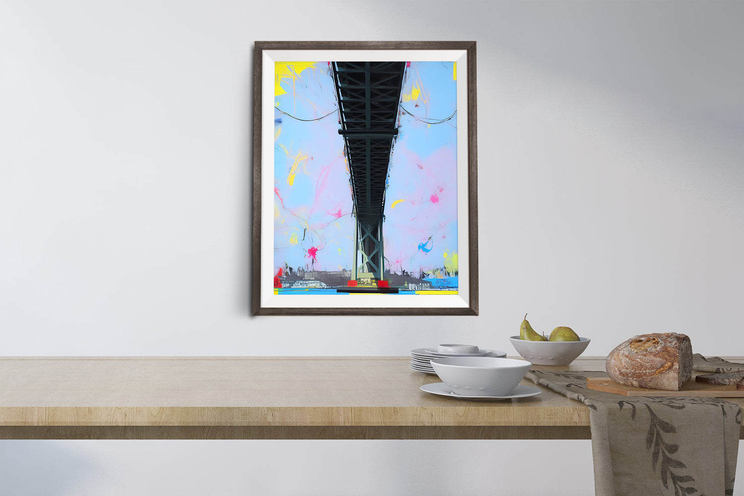 SAN FRANCISCO BAY BRIDGE POSTER