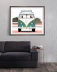 VOLKSWAGEN VW VAN POSTER