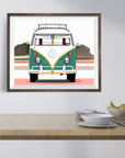 VOLKSWAGEN VW VAN POSTER