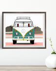 VOLKSWAGEN VW VAN POSTER