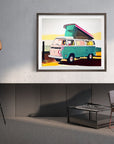 VOLKSWAGEN BUS VW VAN POSTER