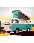 VOLKSWAGEN BUS VW VAN POSTER