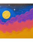 RAINBOW CLOUDS POSTER