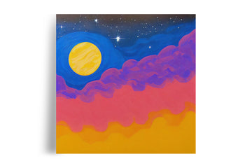 RAINBOW CLOUDS POSTER