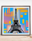 EIFFEL TOWER PARIS FRANCE POSTER