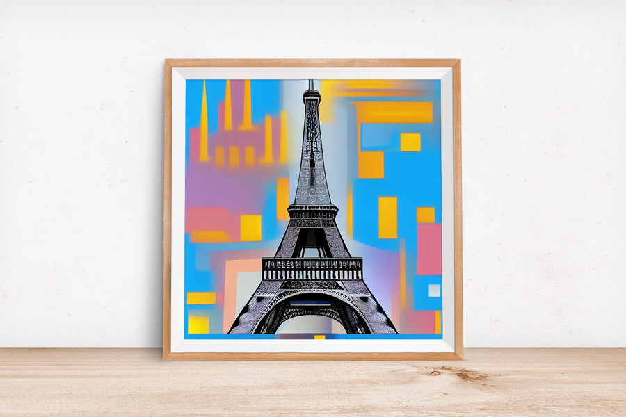 EIFFEL TOWER PARIS FRANCE POSTER