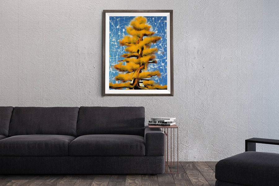 WESTERN WHITE PINE TREE POSTER