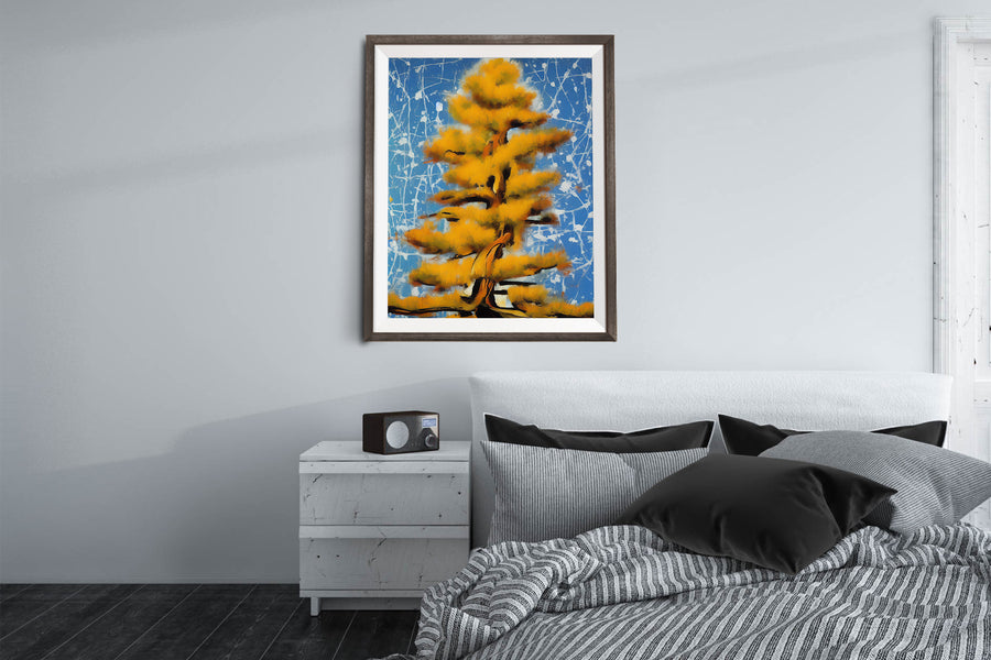 WESTERN WHITE PINE TREE POSTER