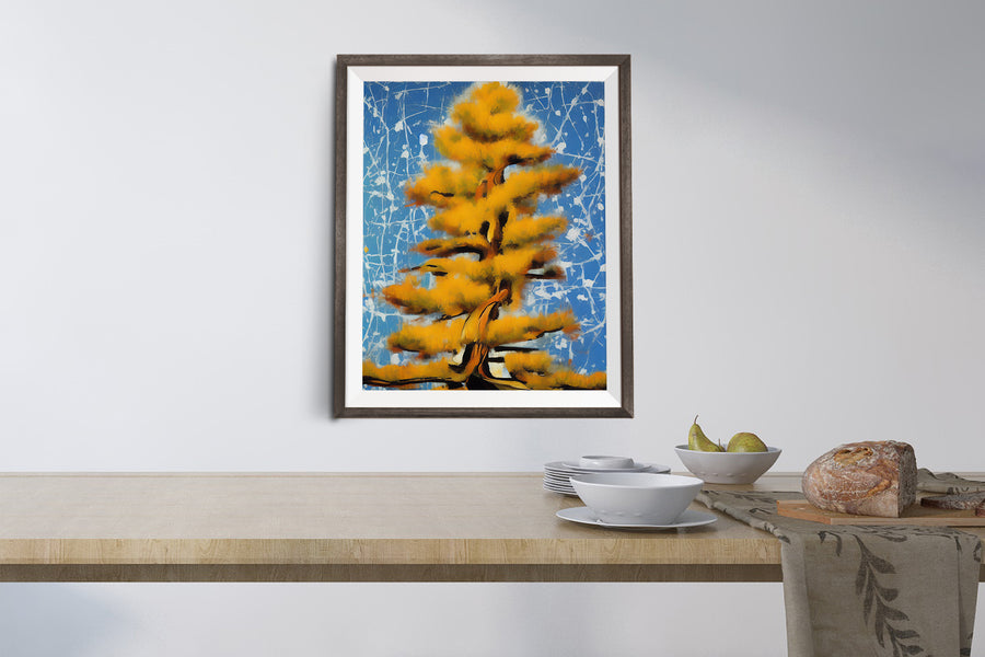 WESTERN WHITE PINE TREE POSTER