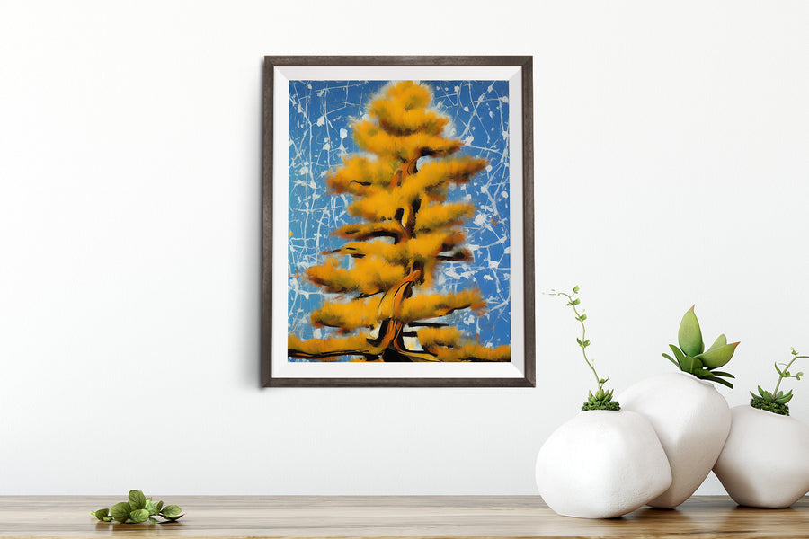 WESTERN WHITE PINE TREE POSTER