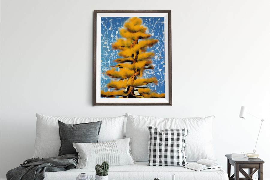 WESTERN WHITE PINE TREE POSTER