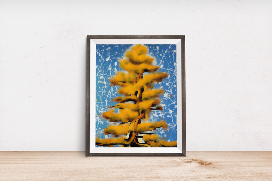 WESTERN WHITE PINE TREE POSTER