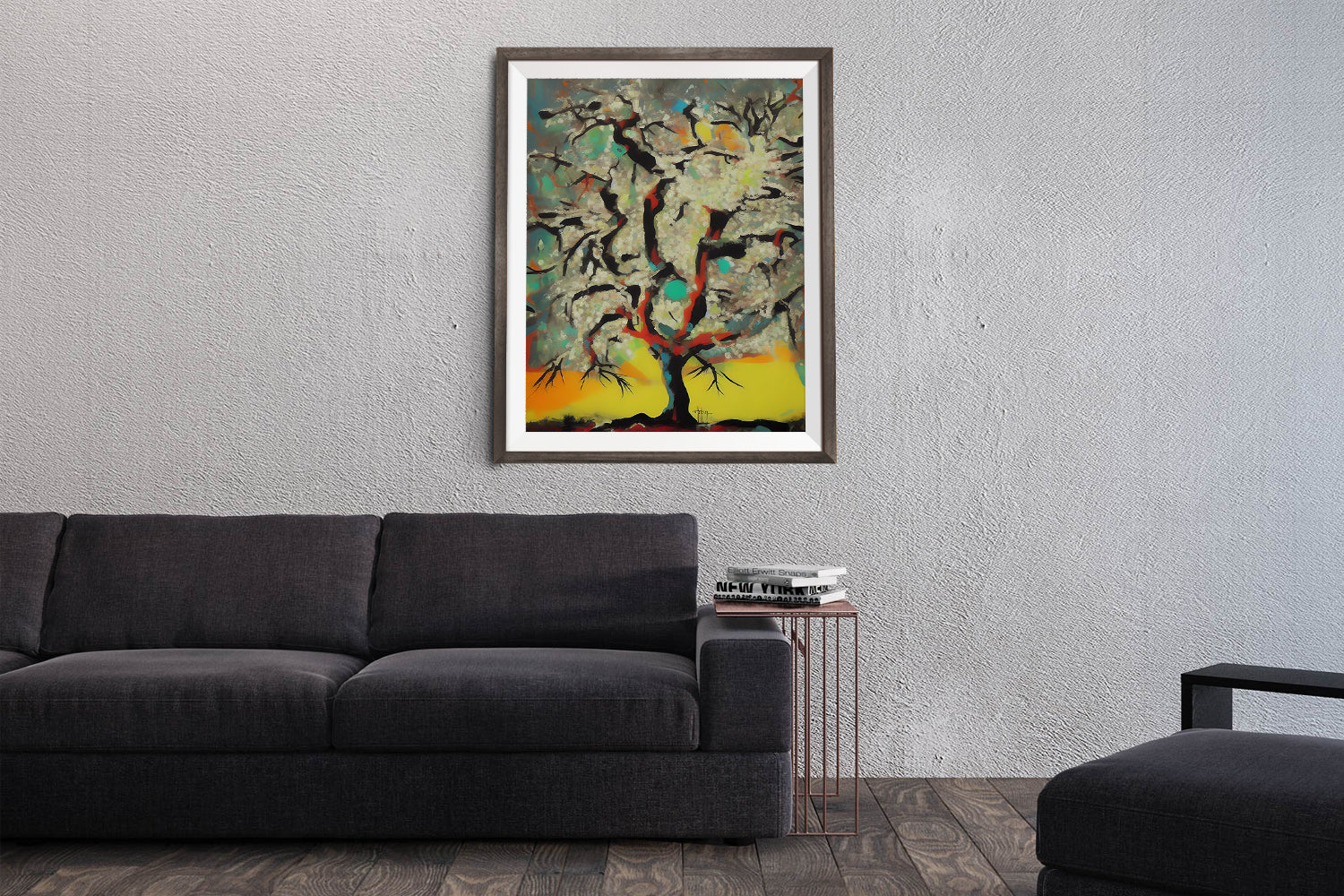 WHITE OAK TREE POSTER