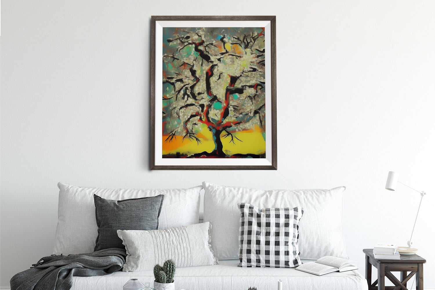 WHITE OAK TREE POSTER