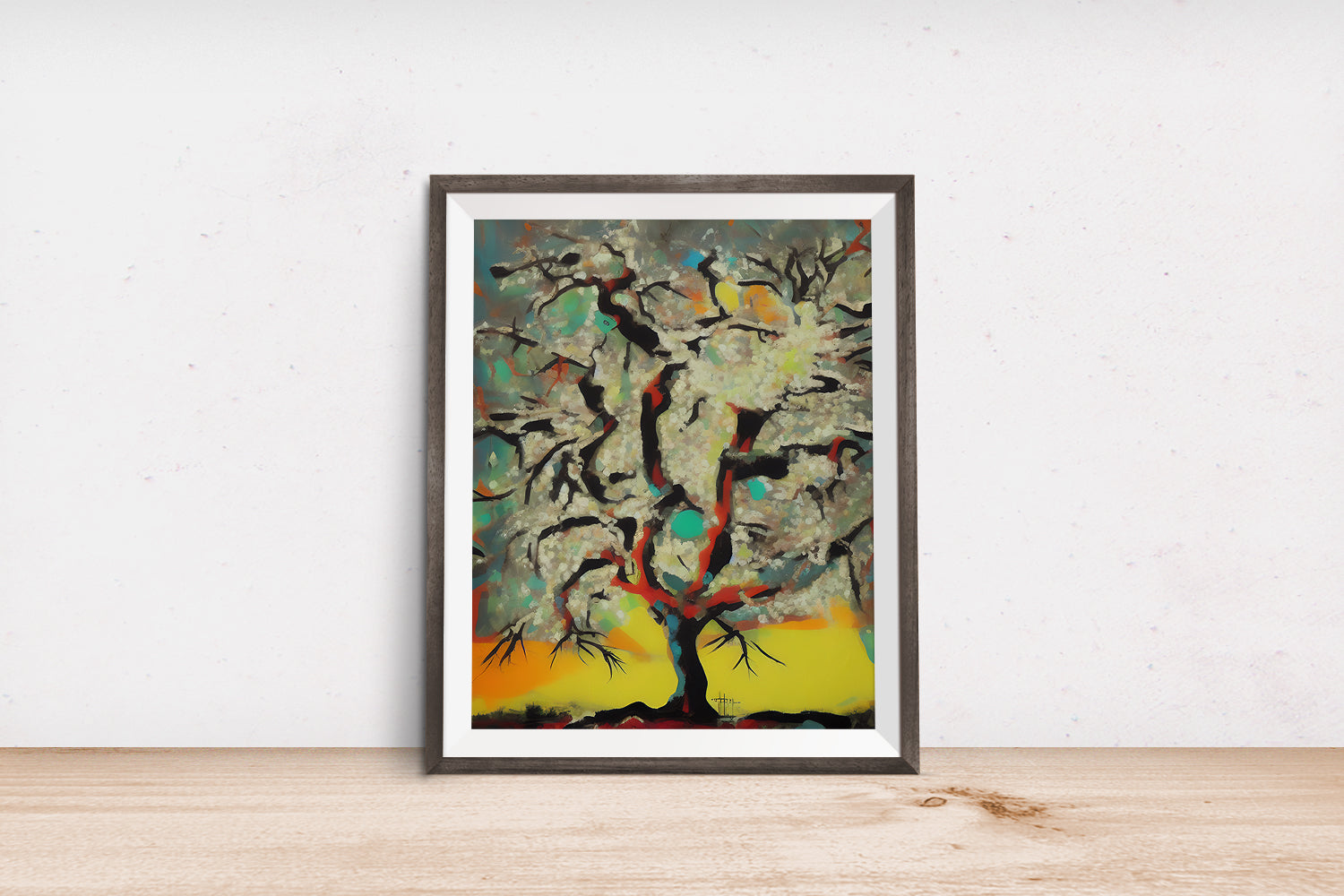 WHITE OAK TREE POSTER