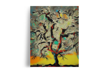 WHITE OAK TREE POSTER