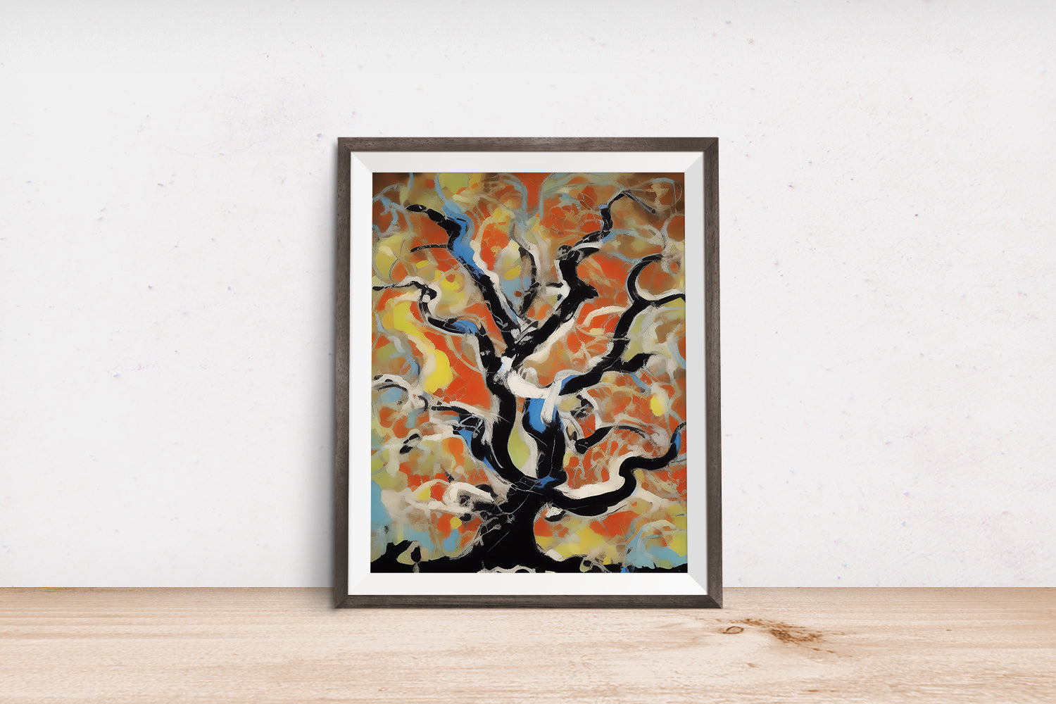 WHITE OAK TREE POSTER
